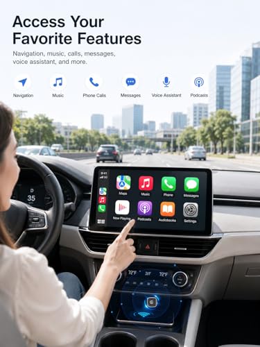Hyphoon Wireless CarPlay & Android Adapter