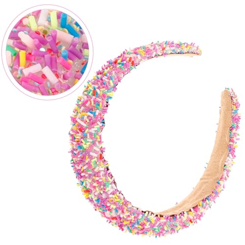 Baluue Embelezado Bandana Larga Moda Bandana Estilo Feminino Bandana Lavagem Do Rosto Headpiece