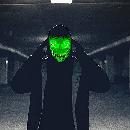 Maschera di Halloween LED, Maschera di Halloween