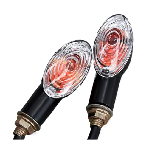 Clignotants de pour moto Suzuki 12V ambre de rechange robustes 2 pièces