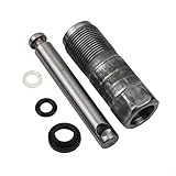 Oil Cylinder Piston Seal for Car Vertical 20/32/50 Ton Hydraulic Systems, Metal Replacement Plunger for Industrial Oil, Compatible with A/B/For C Series（C）