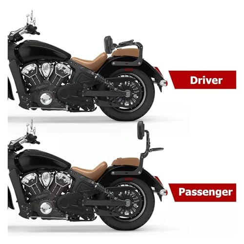 Dossier passager Softail pour éliminer la fatigue en Deluxe