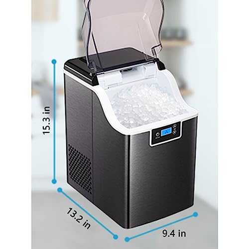 Máquina para hacer hielo compacto GRFIT 44 lbs miniatura 2