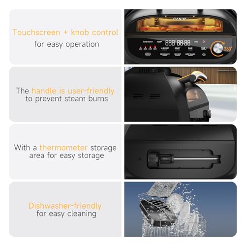 $56.93: Candy 7-in-1 Indoor Grill & Air Fryer, 5.2 QT, 1500W - image 7
