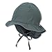 Sterntaler Unisex Baby Flapper 1512132 Hut, dunkelgrün, 45