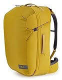 Rab Outcast - Paquete de escalada de 44 litros, mochila ligera con lona de cuerda para escalada en roca y gimnasio, dorado Palm, 44-Liter, Moderno
