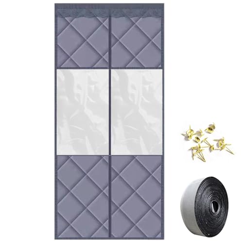 Cortina de puerta térmica Puertas plegables a prueba de viento