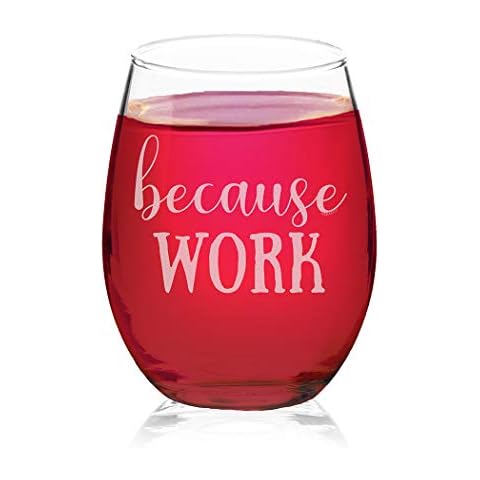 Veracco Engraved Stemless Wine Glass Cover
