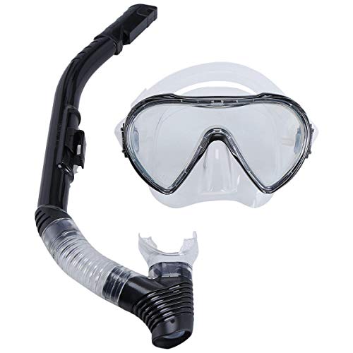 Kit Mascara e Snorkel Gaia, Preta, Único
