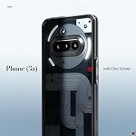 Spigen Ultra Hybrid conçu pour le téléphone sans rien (3a) Affaire (2025) ["L'anti-jaunissement" - Space Cristal