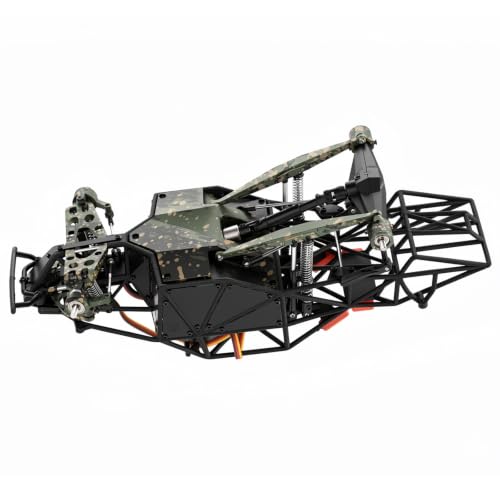 Image of Orlandoo Hunter Red Aluminum Alloy CNC Front Suspension Upgrade Parts for 1 /32 Mini Roll Cage RC Trophy Truck, RC Short Card Car OH32X02 DIY Unassembled Championship Card Kit