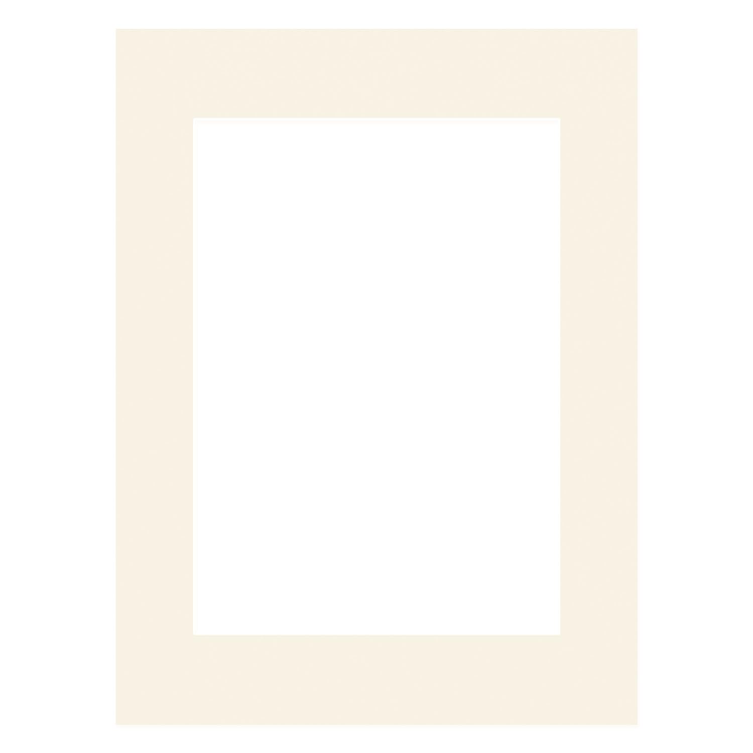 Alison Kingsgate 16x12" Antique White Picture Mount for A4 Aperture — image 1