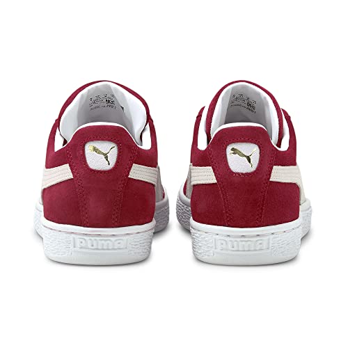 Image of PUMA Mens Suede Classic Skate Sneakers Red 8