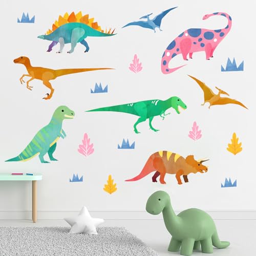 Vinilos Decorativos Dinosaurio Boho para Niños