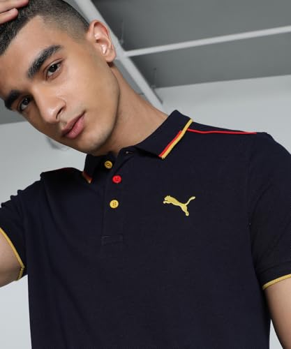 Image of Puma Men's Solid Slim Fit T-Shirt