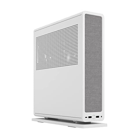 Fractal Design Ridge White Gaming Case with Riser Card Cover