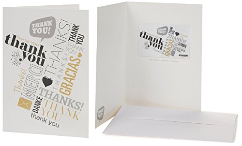 Amazon.com Gift Card in a Greeting Card (Global Thank You Design)