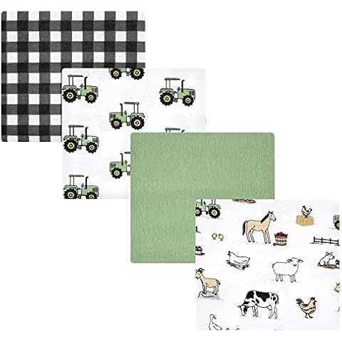 Hudson Baby Cotton Flannel Blankets Cover