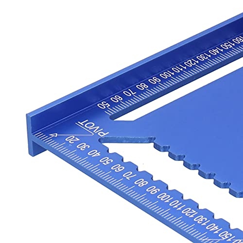 Regla triangular de 30,5 cm en aleación de aluminio para carpintería 2