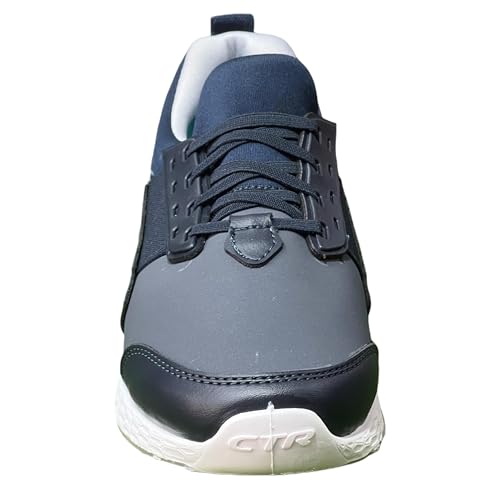 Coasters Men's Water-Resistant Trekking Shoes, Slip-On, Anti-Skid, No-Lace, Outdoor Footwear, C -108