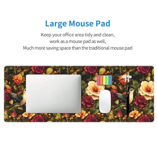 Tapis de souris pour ordinateur portable grand format avec clavier de PC