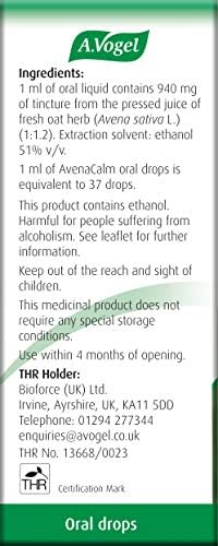 A.Vogel AvenaCalm Avena Sativa Oral Drops | Helps Relieve Mild Stress & Anxiety | Helps Aid Sleep | 50ml
