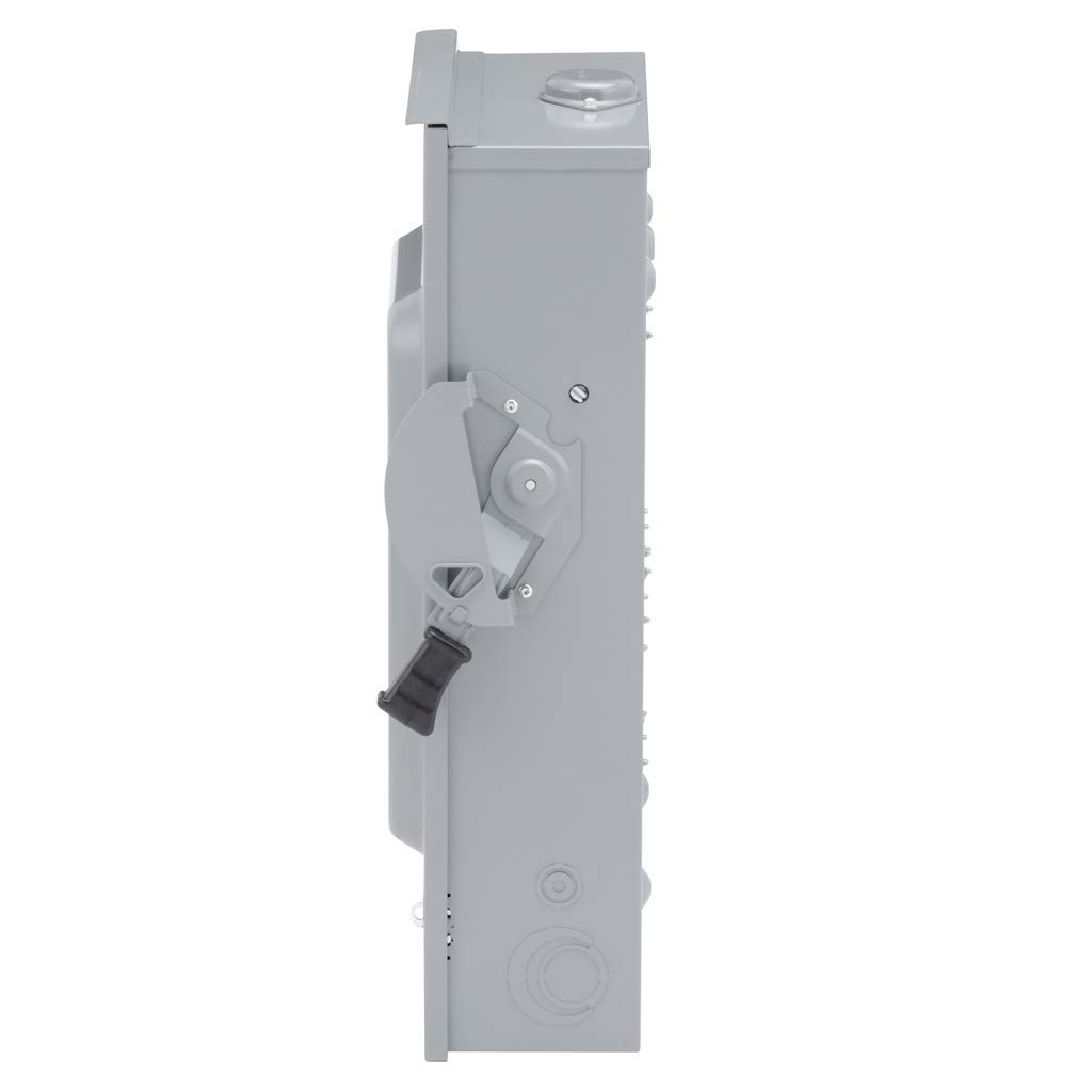 Square D por SCHNEIDER ELECTRIC d324nrb 200-amp 240-volt 3 polos fusible interruptor de seguridad al aire libre deber General