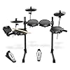 Alesis Turbo Mesh Kit – E Drum/ E Schlagzeug Elektronisch mit Mesh-Heads, Drumsticks, Drum Key, über 100 Sounds und 30 Play-Along-Tracks