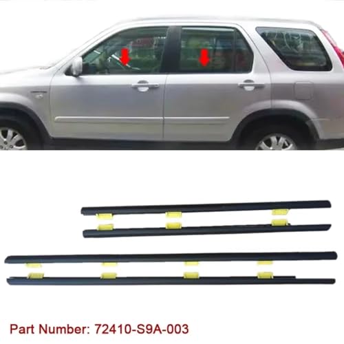 Joints de vitre pour CRV 2002-2006 | Lécheur de vitre OEM 72410-S9A-003