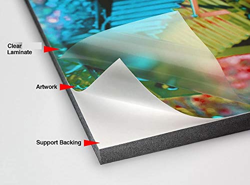 Frisco Craft Clear Vinyl Self-Adhesive Laminate 12" X 30Ft Roll, Compatible With Cricut, Silhouette Cameo Portrait, Decals, Stickers, Stencils, Peel And Stick (Clear Laminate Sticker Vinyl, Glossy) #TOP2