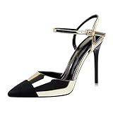 PERFEKTE HÖHENSTÜCKE: Ca. 11 cm, ist nicht zu hoch, aber auch nicht zu mürrisch. Jeder stetige Schritt zeigt Ihnen immer Eleganz und Selbstvertrauen.