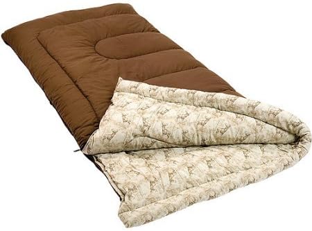 Coleman Autumn Trails Big and Tall 20-Degree Adult Sleeping Bag