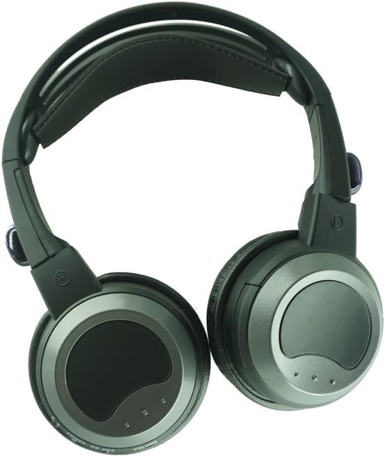 Infrared Headphones 2 Channel for Chevrolet Serials Rear Seat Headrest DVD Entertainment System (Not Suitable for Bluetoo Headphones) (for Chevrolet Venture)