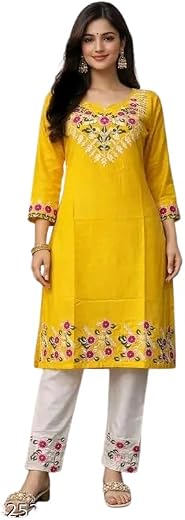 erke Kurti set with embrodery work for women ethnic wear with work kurta set kurti bottom set