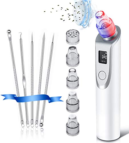 Blackhead Remover Vacuum - Pore Vacuum Cleaner Electric Suction Facial Comedo Acne Extractor