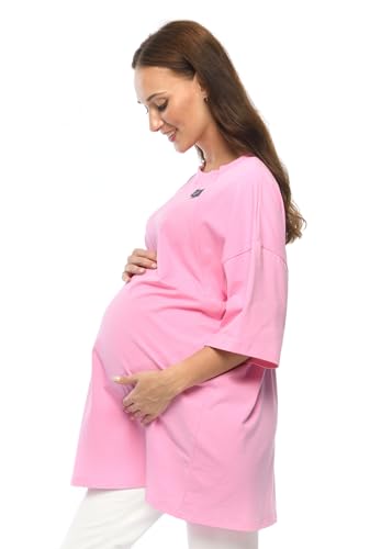 Chemise de nuit d'allaitement MijaCulture M024 t-shirt 2 en 1 évolutif