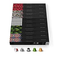 CAPSULE NESPRESSO ORIGINALI - Selezione World Explorations da 100 Capsule Nespresso Caff...