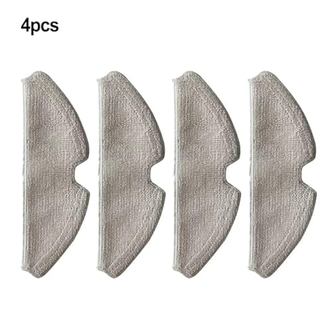 10/4 Pcs Microfiber Rags,Compatible for Kyvol R9, Robot Vacuum Cleaner Spare Parts Dry and Wet Usage Mop Cloths Pad Floor Cleaning for Home(10 Pack)
