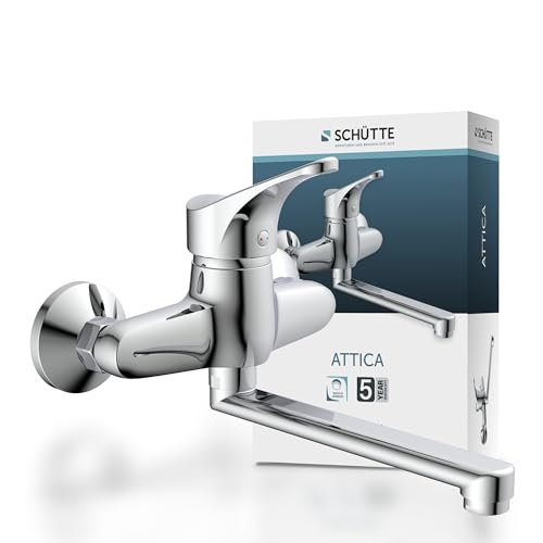Mitigeur mural à bec orientable 360 pour un nettoyage efficace