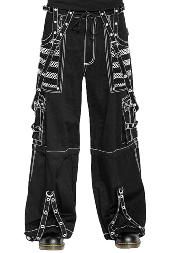 Tripp Electro Pants [Black/White]
