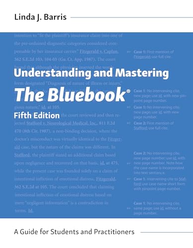 Understanding and Mastering The Bluebook: A Guide for Students an...