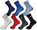 Team Magnus Tundra Wolf Chaussettes 80% Laine - Lot de 3 Paires – Chaussettes Thermiques Ultra Fines extrêmement Chaudes (37-40 Bleu Clair)