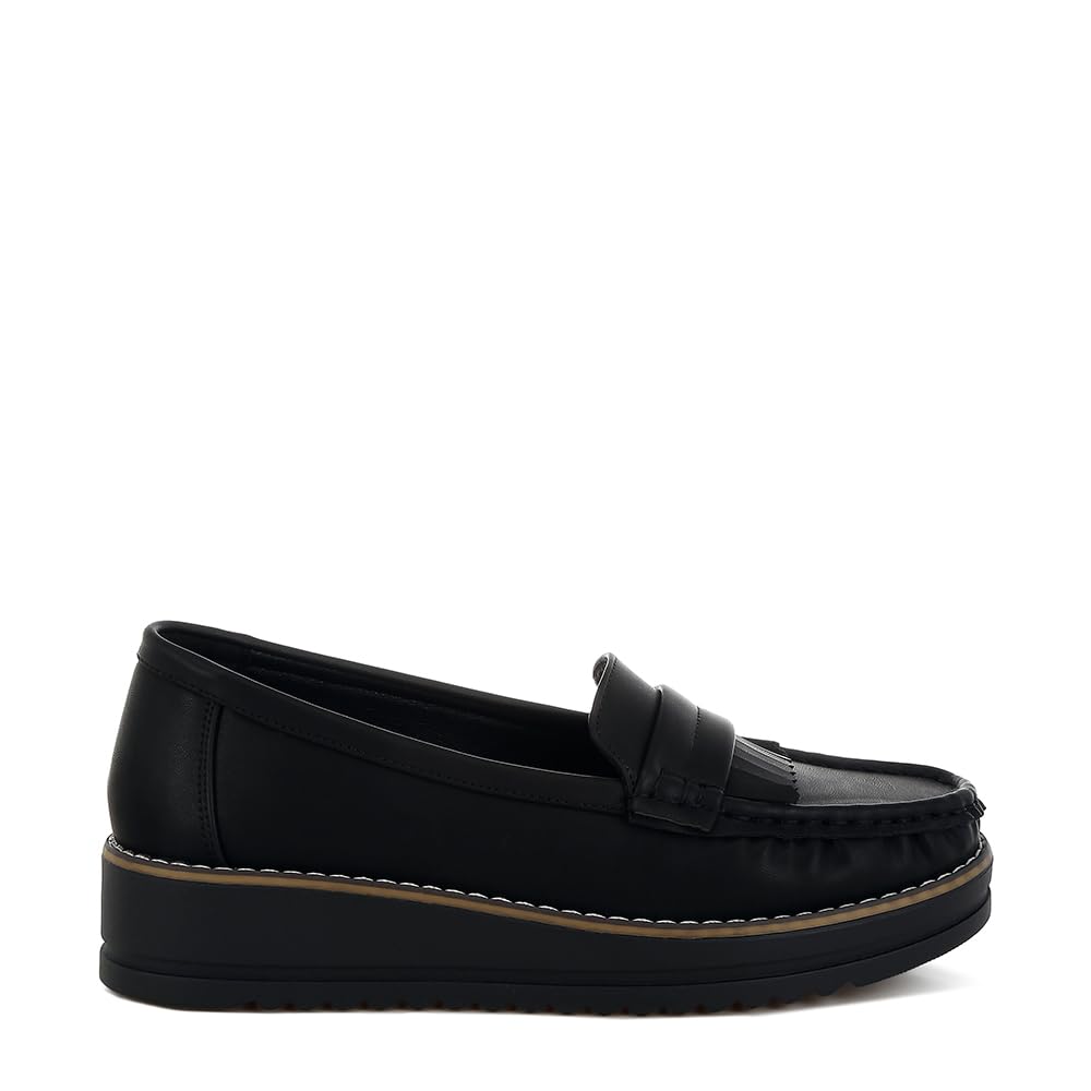 Fringed Nubuck Loafers-image-10