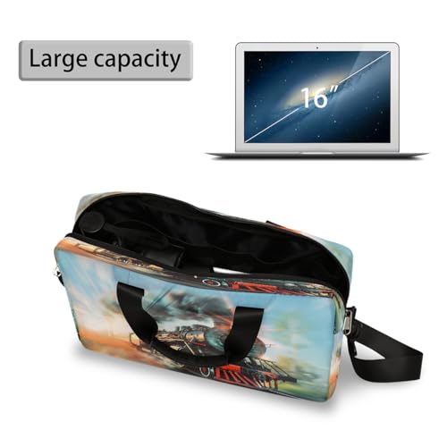 Maletín para laptop con correa ajustable 13-16 pulg miniatura 5