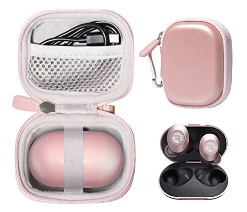 CaseSack Case for Raycon Everyday Earbuds (2024 Edition) - in-Ear Buds, Raycon Fitness Earbuds (Rose Gold)