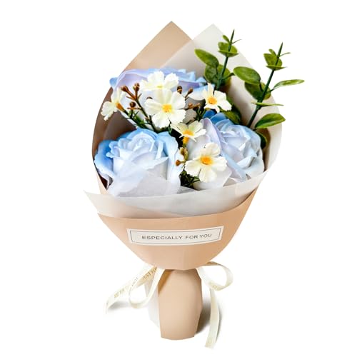 HANASPEAK ソープフラワー 花 手提げ式 造花 枯れない花 敬老の日 母の日 フラワーギフト 誕生日 記念日(Star Light)