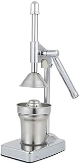 zyy Prasa ręczna sokowirówka ze stali nierdzewnej handel ręczna maszyna do soków pomarańczowy wyciskanie cytryny owoc granat wyciskacz soku, srebrny