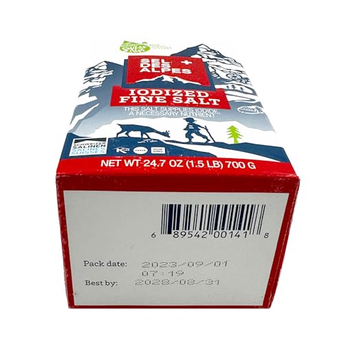 Sal fina y yodada Sel des Alpes 700 g miniatura 6