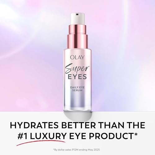 Olay Super Eye Serum - Vitamin C, Caffeine, Niacinamide, Amino Peptide, Aloe Vera - Brightens Dark Circles, Anti-Wrinkle, Anti-Aging, Brightening, Smooths Fine Lines, Firming, Hydrating, 0.45 Oz - image 8