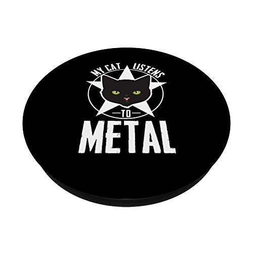 PopSockets il mio gatto ascolta il Metal' Design